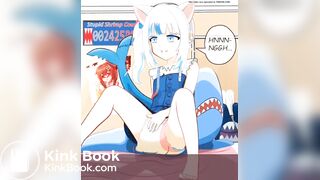 Anime Streamer pooping and pissing her Diaper on stream