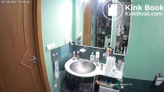 Woman pooping in Toilet 227