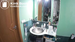 Woman pooping in Toilet 227