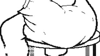 Animal Crossing diaper animation