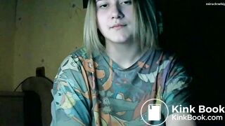 Nasty N tastes her shit on cam