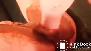 Shitting while riding - video 2