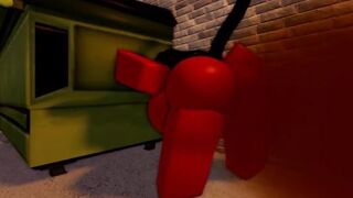 Demon girl Fart and poop