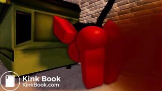 Demon girl Fart and poop