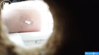 Woman Having Diarrhea in Public Restroom Voyeur - video 2
