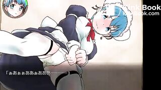 maid panty poop2