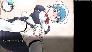 maid panty poop2