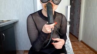 SL - She DESTROYS her ANUS then EAT THE SHIT