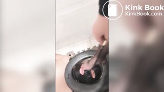 Human toilet humiliation part 1