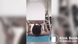 Chinese Femdom scat worship - video 25