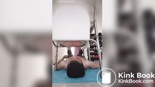 Chinese Femdom scat worship - video 25