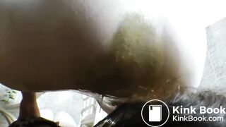 White Legging Facesitting scat/fart smother