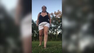 BBW Public Enema