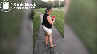 BBW Public Enema