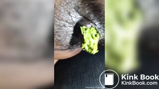 Hairy Ebony Asshole Scat Pooping Outdoor Part- 4