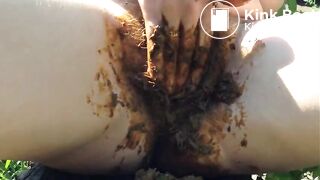 scat cucumber fucking milf