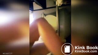 nerd milf toilet shit