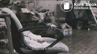 Movie scene: K!dnapped girl shits herself.