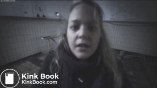 Movie scene: K!dnapped girl shits herself.