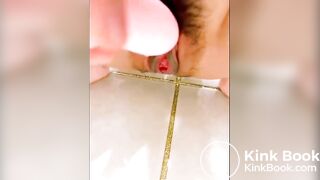 Korean slave scat & masturbation
