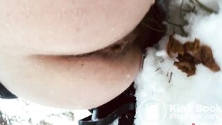 Swedish girl pooping