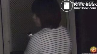 Japanese girl have diarrhea in an alley [EE*069]
