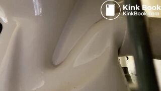 Pooping toilet Girl YT Three poos in very quick succes