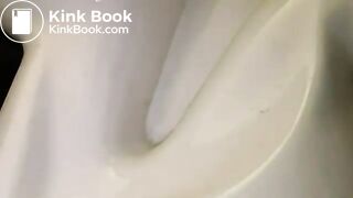 Pooping toilet Girl YT 7, Morning poo in two acts