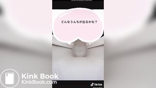 Japanese Women Stomach Stuffing Fart & Pooping