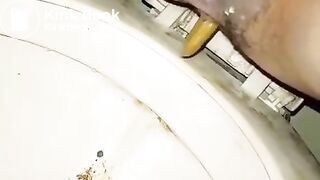 Asian woman having a shit - video 2