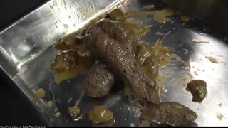 Japanese caked in scat