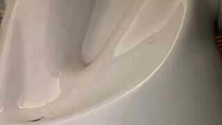 Pooping toilet Girl YT 5, Short but very urgent poo