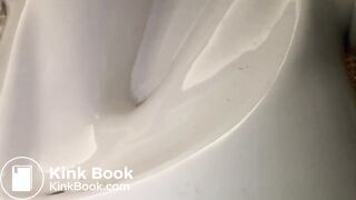 Pooping toilet Girl YT 5, Short but very urgent poo