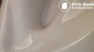 Pooping toilet girl YT 1, Hefty morning poo plops