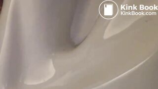 Pooping toilet girl YT 1, Hefty morning poo plops