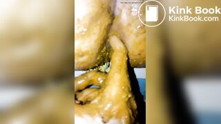 korean ass scat smear