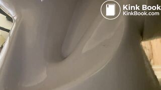 Pooping toilet Girl YT 9, Another two trip poo