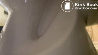Pooping toilet Girl YT 9, Another two trip poo