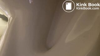 Pooping toilet Girl YT 9, Another two trip poo