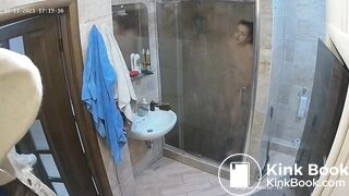 Woman pooping in Toilet 201