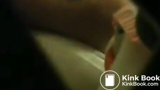 Step sister spy pooping