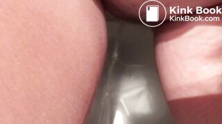 GF taking dump on toilet