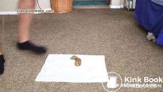 Ebony fat booty scat