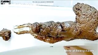 Girl Big Poop