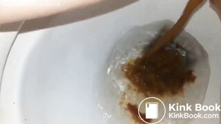 girl diarrhea selfie - video 9