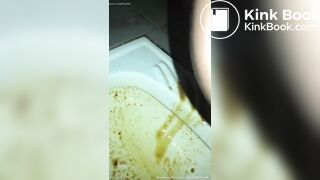 girl explode huge diarrhea
