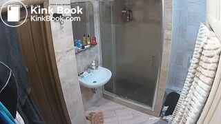 Woman pooping in Toilet 199