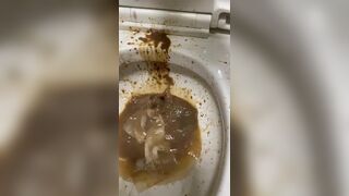 girl diarrhea selfie - video 5