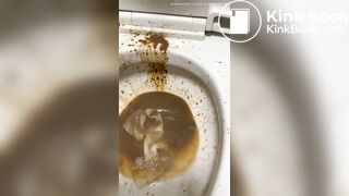 girl diarrhea selfie - video 5