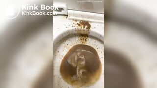 girl diarrhea selfie - video 5